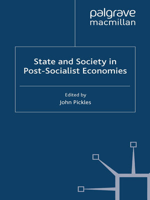 cover image of State and Society in Post-Socialist Economies